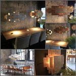 Beluga -  Hanglamp metaal met rechthoekige vlakken