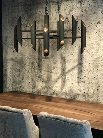 Mack  -  Hanglamp metaal, Industrial dark