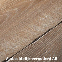 Lamel parket Ambachtelijk verouderd