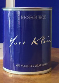 MAT Velout&eacute; : Yves Klein