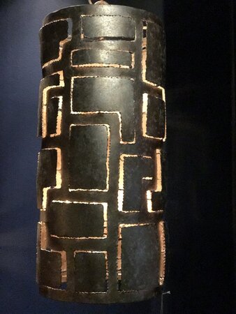 Pablo  -  Wandlamp metaal opengewerkt, Zilver (ambachtelijk) 