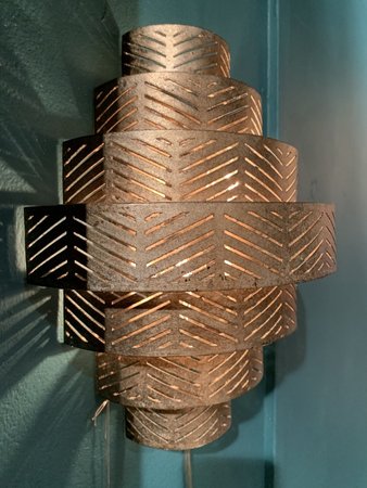 Vegas -  Wandlamp metaal