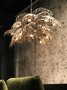 Bellagio -  Hanglamp metaal met glaspegeltjes