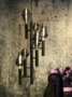 Rocco-  Vide Hanglamp metaal  met 6 XXL led lampen, Industrial dark